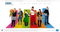 Desktop Screenshot of gbbk.de