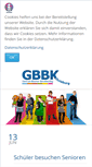 Mobile Screenshot of gbbk.de